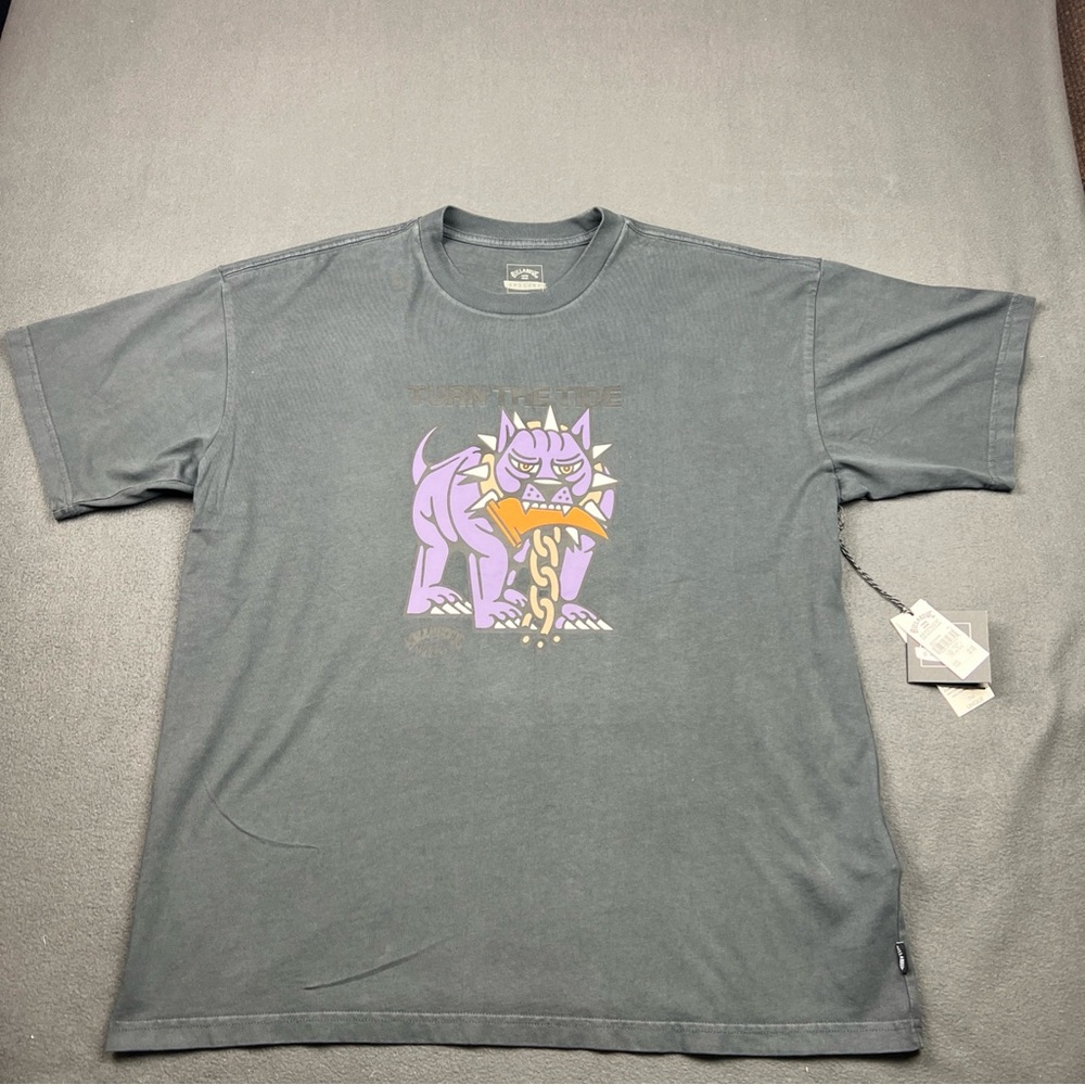 Billabong Gallery x DJ Javier Dog Days T-Shirt, Men's Sz Med, OG Tee, I'm Unique - Picture 2 of 12